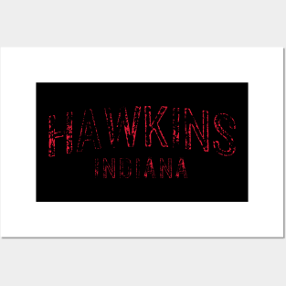 Hawkins Indiana Posters and Art